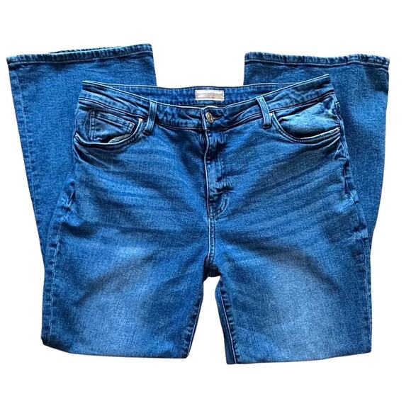 KUT From The KLOTH x Womens Flare Blue Jeans Denim l Size 16 - Picture 2 of 9